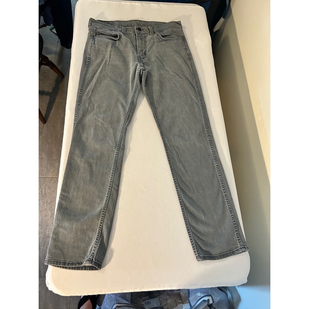 Levis 511 Slim Fit Grey Denim Jeans Mens 33x32 (Measures 33x29)